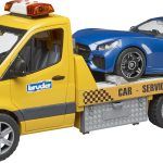 Camionnette MERCEDES Dépanneuse avec voiture cabriolet