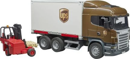 Camion porte container SCANIA avec chariot élévateur – Image 2