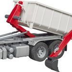 Camion avec container déposable MERCEDES Arocs et minipelle