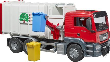 Camion poubelle MAN avec chargement latéral – Image 4