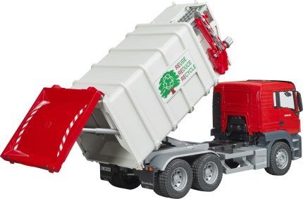 Camion poubelle MAN avec chargement latéral – Image 5