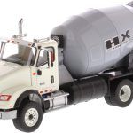INTERNATIONAL HX615 6x4 malaxeur, blanc et gris