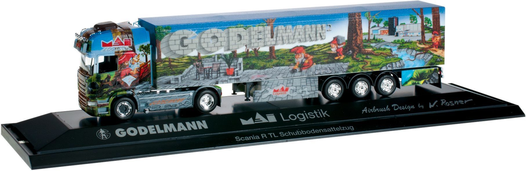SCANIA R 4x2 avec remorque tôlée – Image 1