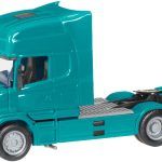 SCANIA T Topline 6x2, turquoise