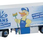 VOLVO Globetrotter 4x2 avec remorque frigo 3 essieux