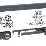 SCANIA R Topline 4x2 avec remorque frigo