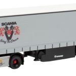 SCANIA R Topline 4x2 avec remorque bachée 3 essieux