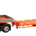 SCANIA CR HD 6x4 avec remorque porte-engins à rampes 4 essieux