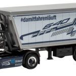 MAN TGX XXL 4x2 avec remorque de vrac basculante 3 essieux