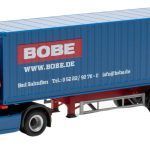 MAN TGX GM 4x2 avec remorque porte-container déposable et container 40 pieds