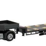 SCANIA R Highline 4x2 avec remorque porte-engins à rampes 4 essieux