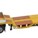 SCANIA S Highline 6x2 avec remorque porte-engins NOOTEBOOM OSDS44-003 3 essieux, jaune LIEBHERR