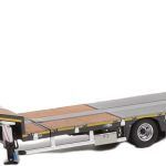 NOOTEBOOM MCOS Remorque porte-engins avec rampes 4 essieux, grise