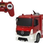 Camion pompier MERCEDES avec lance, Radiocommandé 2,4Ghz "Prêt à rouler"
