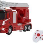 Camion Pompier MERCEDES Antos, Voiture Radio commandé 2,4 GHz "Prêt à rouler"