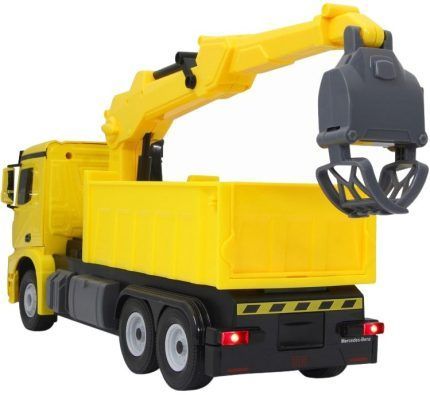 Camion grue et benne MERCEDES Arocs, Voiture Radio commandé 2,4GHz "Prêt à rouler" – Image 6