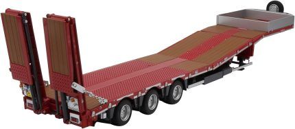 NOOTEBOOM Porte-engins 3 essieux, rouge – Image 4