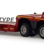 NOOTEBOOM Euro Lowloader Porte-engins 2+4 essieux, rouge