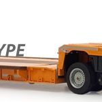 NOOTEBOOM Euro Lowloader Porte-engins 2+4 essieux, jaune