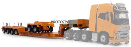 NOOTEBOOM Euro Lowloader Porte-engins 2+4 essieux, jaune – Image 3