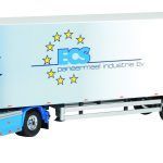 DAF XF105 SSC 4x2 avec remorque tolée 3 essieux