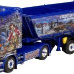 SCANIA R Topline 4x2 avec benne MEILER 3 essieux