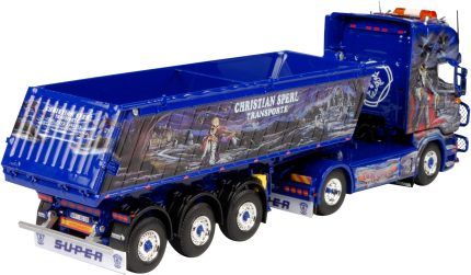 SCANIA R Topline 4x2 avec benne MEILER 3 essieux – Image 3