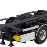 Remorque porte-container Combitrailer 4 essieux