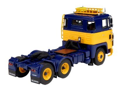 SCANIA Serie 1 6x2, bleu et jaune – Image 2