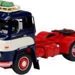 SCANIA LB76 6x2, bleu et rouge