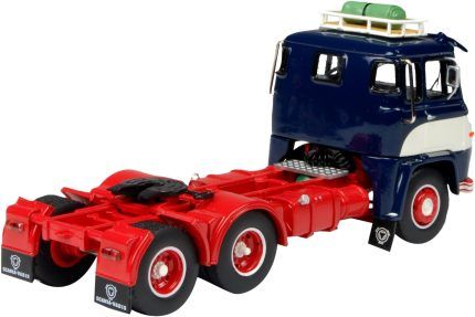 SCANIA LB76 6x2, bleu et rouge – Image 2