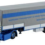 SCANIA 141 4x2  avec remorque bachée 2 essieux