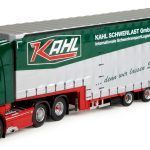 SCANIA R Topline 6x2 avec remorque bachée gros volume 5 essieux