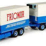 MACK F700 porteur frigo 6x4 avec remorque frigorifique