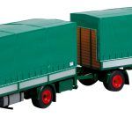 SCANIA 110 Super 4x2 porteur bachée avec remorque 2 essieux