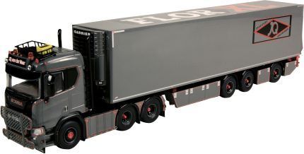 SCANIA R Highlin 6x2 avec remorque frigo et hayon