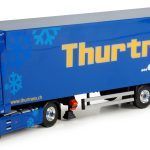 DAF XF Super Space Cab 4x2 avec remorque frigo 3 essieux