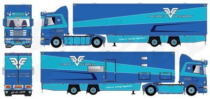 SCANIA R4 Topline 4x2 avec remorque de camping – Image 6