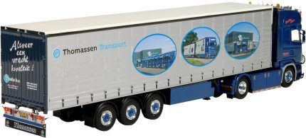 SCANIA R Topline 4x2 avec remorque bachée 3 essieux – Image 3