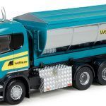 SCANIA R Topline 8x4 avec container asphalt amplirole