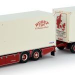SCANIA R Topline 6x2 porteur avec remorque tolée 2 essieux