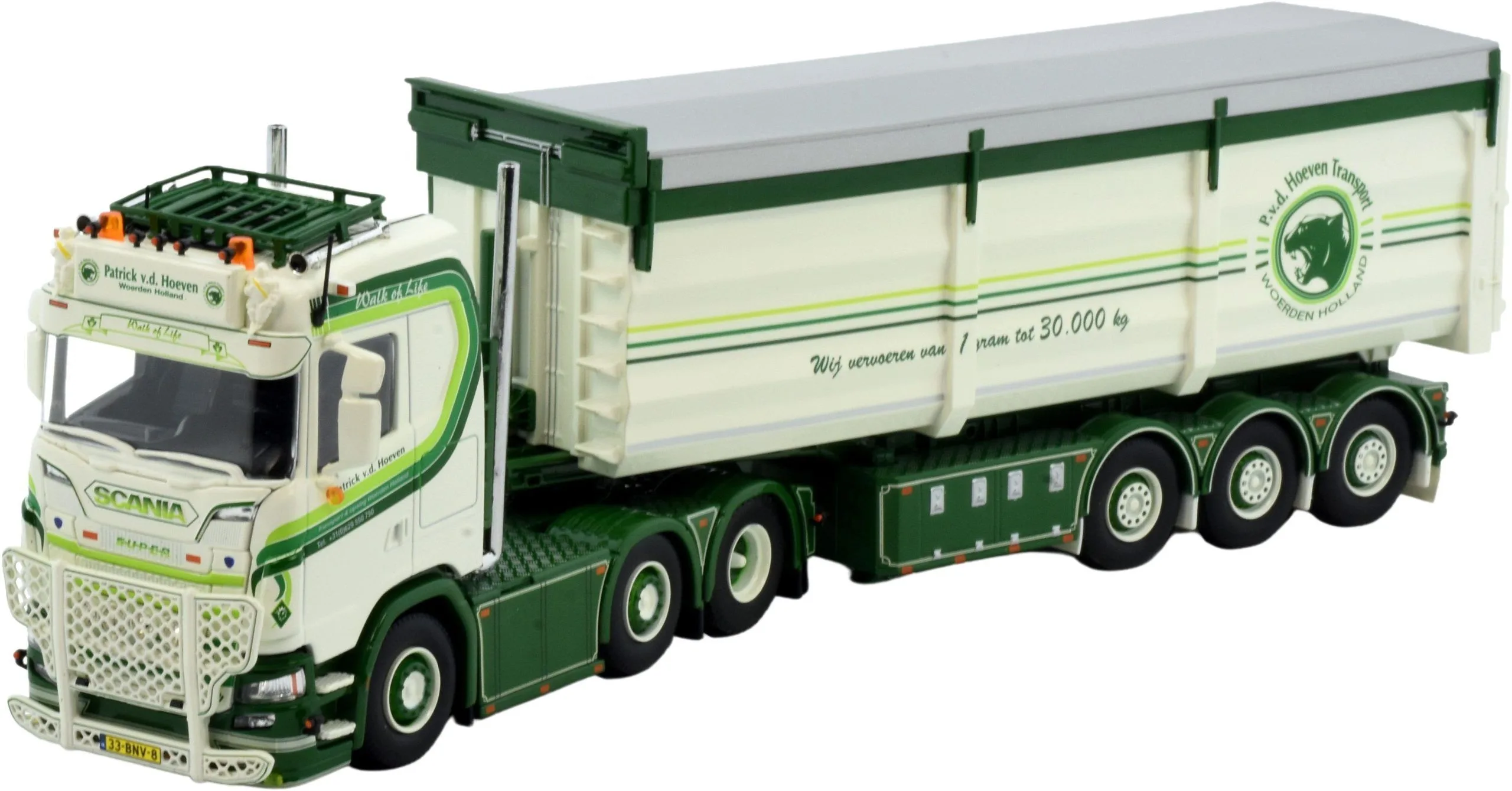 SCANIA R Topline 6x2 avec benne basculante grand volume 3 essieux – Image 1
