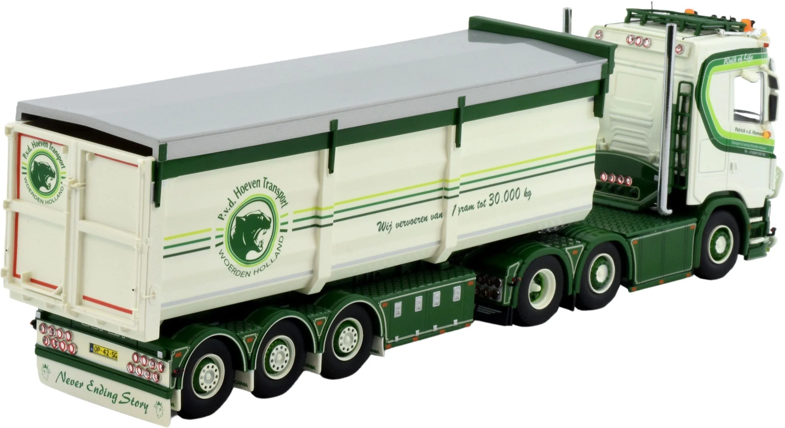 SCANIA R Topline 6x2 avec benne basculante grand volume 3 essieux – Image 2