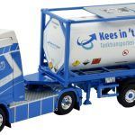 VOLVO FH Globetrotter 4x2 avec remorque porte-container et container citerne 20 pieds