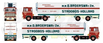 SCANIA 110 4x2 avec remorque frigo 2 essieux – Image 5