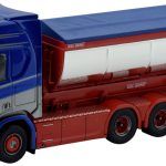 SCANIA R Highlinge CR20H 6x4 avec container asphalt