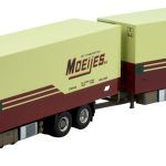 DAF 2800 6x2 combiné porteur et remorque tolée