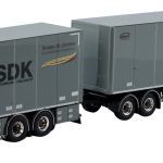 SCANIA S Highline 6x4 Combiné porteur avec remorque 2+3 essieux