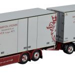SCANIA R Highline CR20H Porteur avec remorque tolée