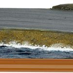 Socle diorama "Bord de mer"